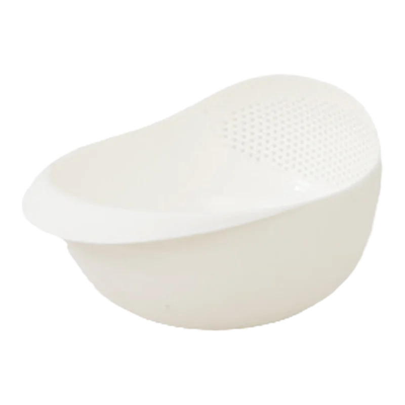 1 pcs of Rice Drainage Basket Rice Filter Fruit and Vegetable Drainage Multi-purpose