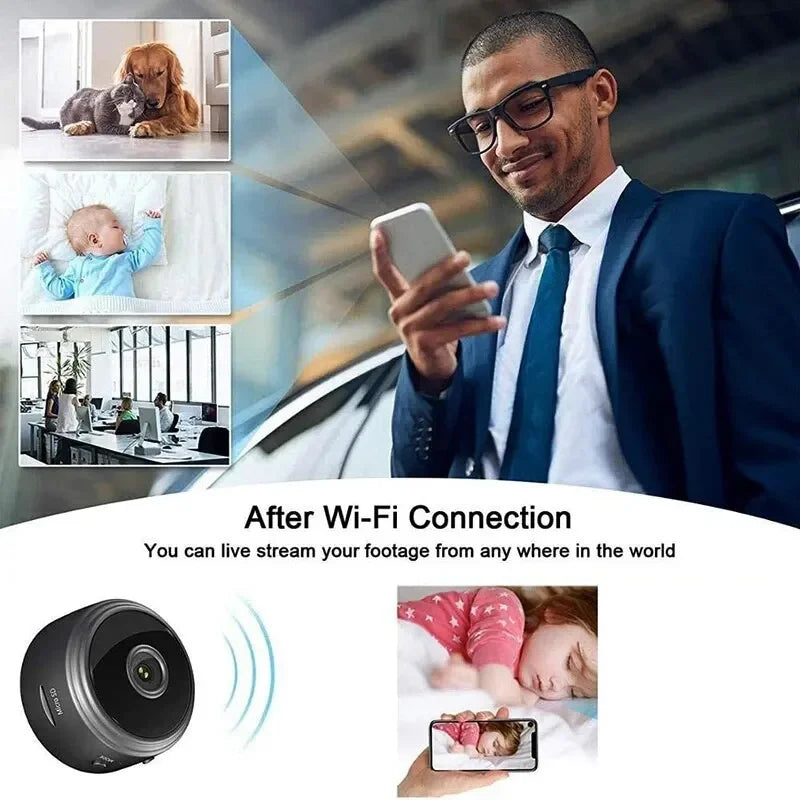 WiFi Mini Camera Wireless Video Recorder Security Protection monitoring