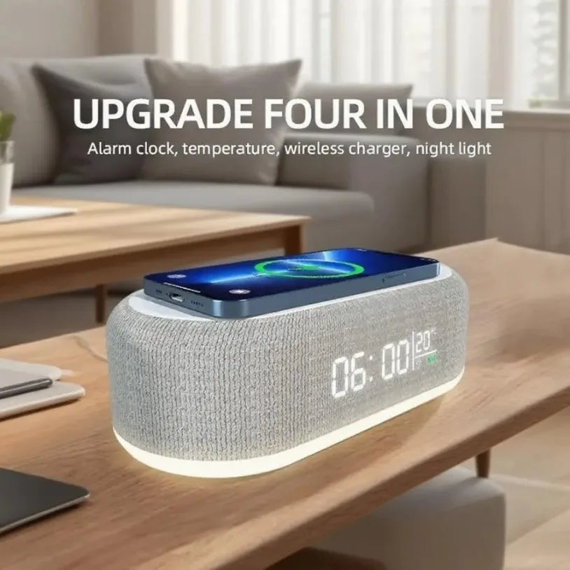 Alarm Clock Wireless Chargers Pad