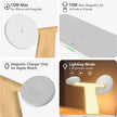 4 In 1 Magnetic Wireless Charger Stand with LED Night Light Lamp