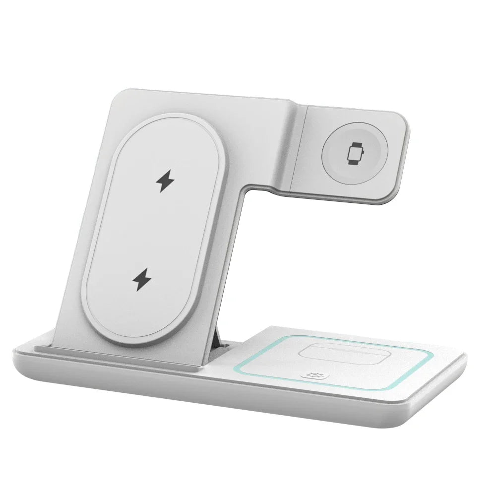 3 in 1 Foldable Wireless Charger Stand