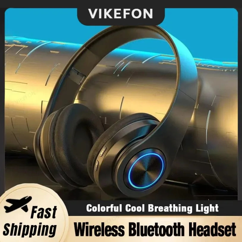 Stereo Wireless Headphones Blutooth with Micro Phone Headset