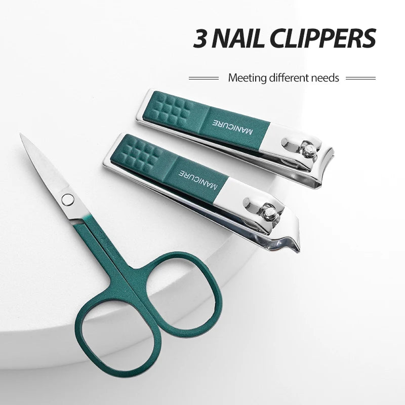 Nail Scissors Set High End Mens And Womens Special Nail Clippers Manicure Beauty Tools 6 Piece Portable