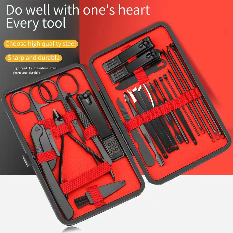Nail Clipper Set Tools Nail Clipper Manicure Nail Trimmer Pedicure Knife Ear Peeling Knife Nail Manicure