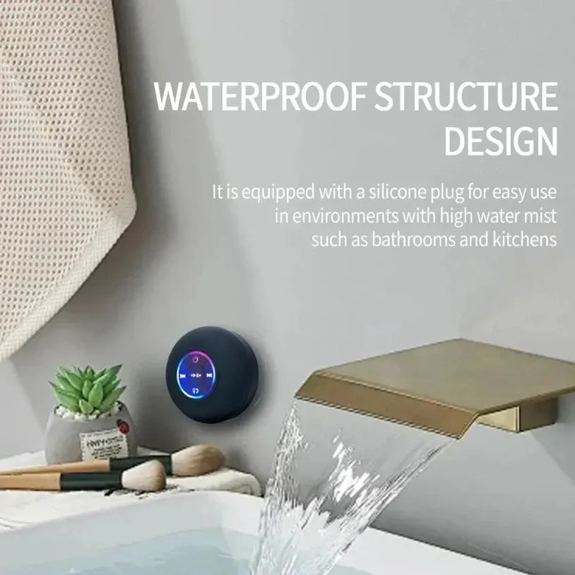 Portable Wireless Bluetooth Speaker LED Waterproof