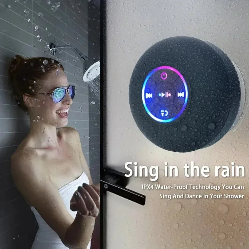 Portable Wireless Bluetooth Speaker LED Waterproof