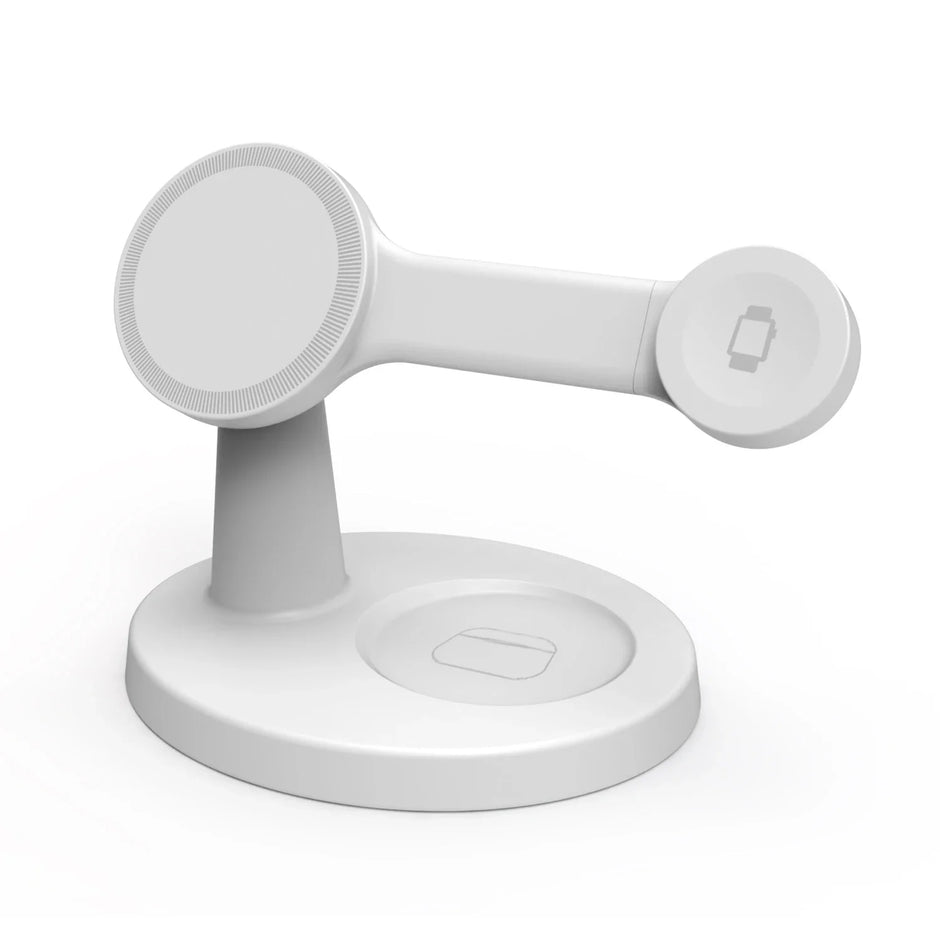 Wireless 3 In 1 Magnetic Charger Stand