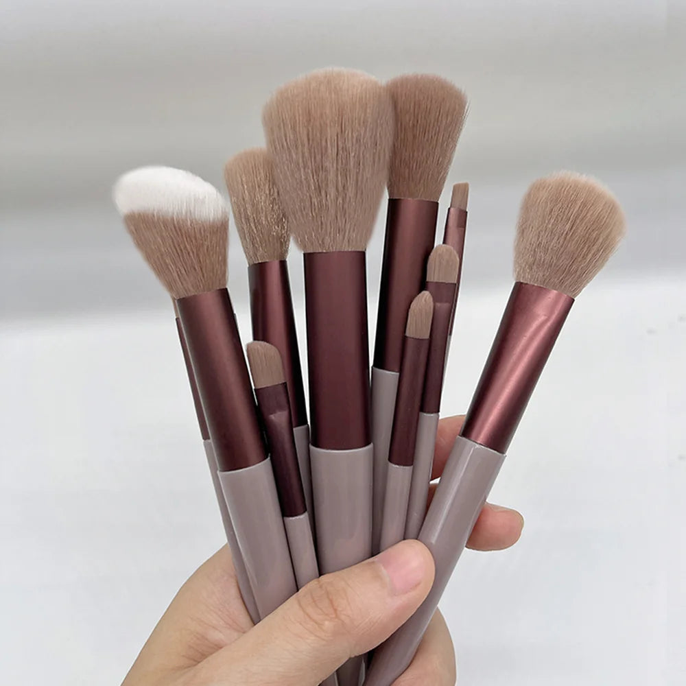13 PCS Makeup Brushes Set soft makeup tool set