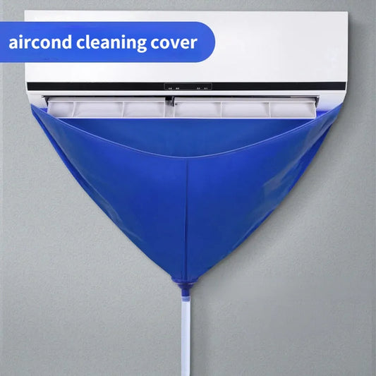 Air Coditioning Cleaning Cover Bag with Water Pipe Home Split Hanging Air Conditioner Tools
