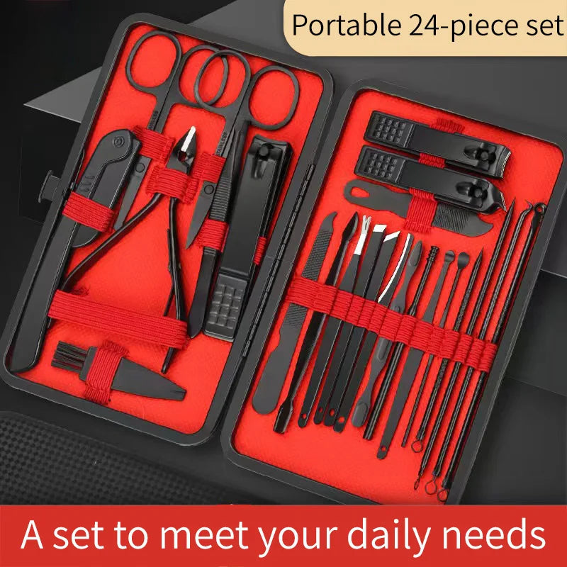 Nail Clipper Set Tools Nail Clipper Manicure Nail Trimmer Pedicure Knife Ear Peeling Knife Nail Manicure