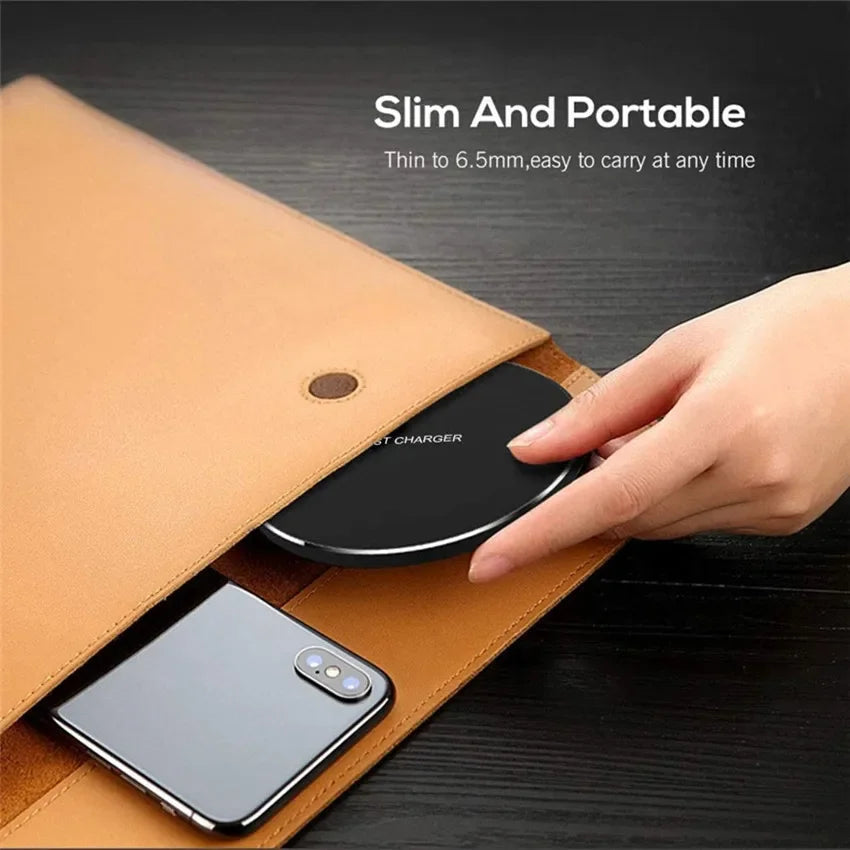 Wireless Fast Charging Pad for smartphones