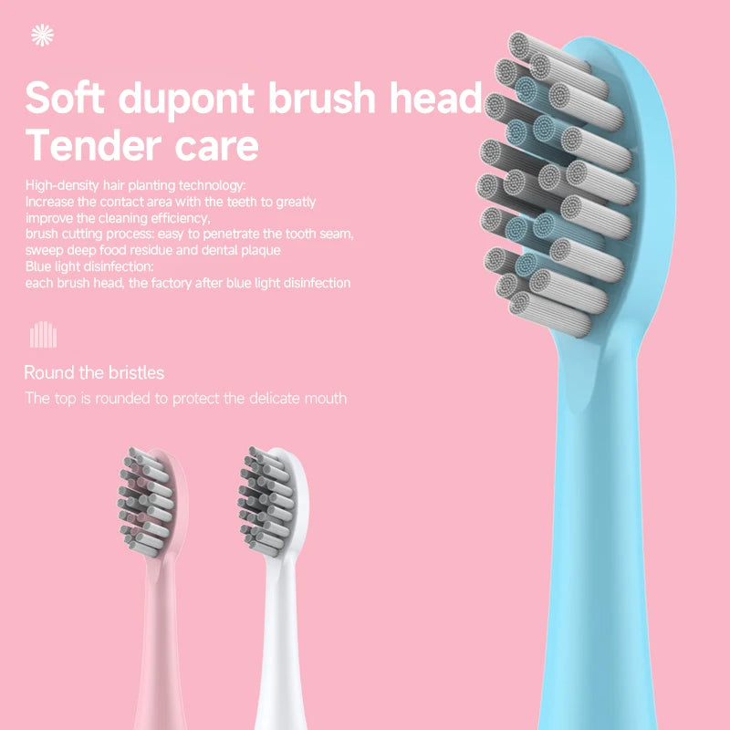 Electric Toothbrush Portable Battery Endurance IPX6 Waterproof Effective Oral Care