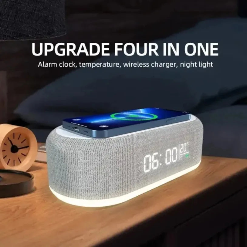 Alarm Clock Wireless Chargers Pad