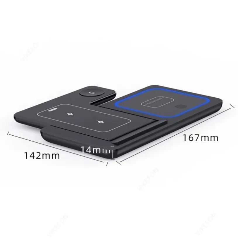 3 in 1 Foldable Wireless Charging Station