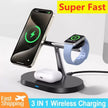 3 In 1 Magnetic Wireless Fast Charging Station