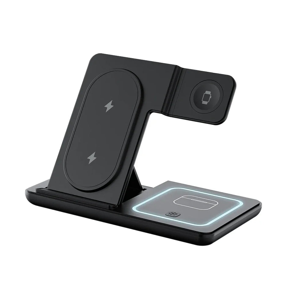 3 in 1 Foldable Wireless Charger Stand
