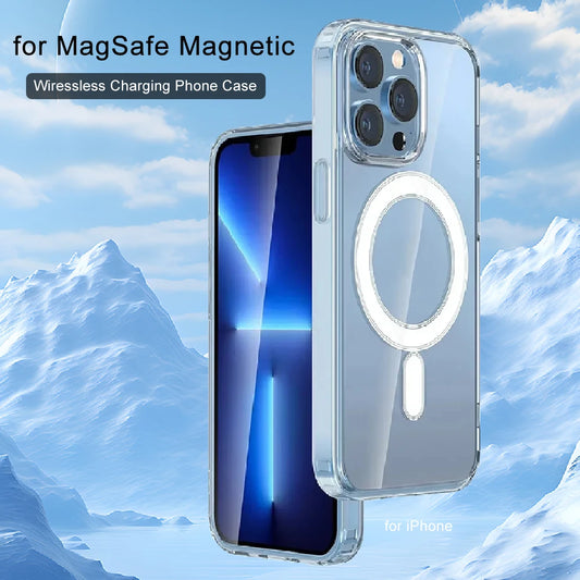 Original Magnetic Case for iPhone 15 14 13 12 Mini 11 Pro Max