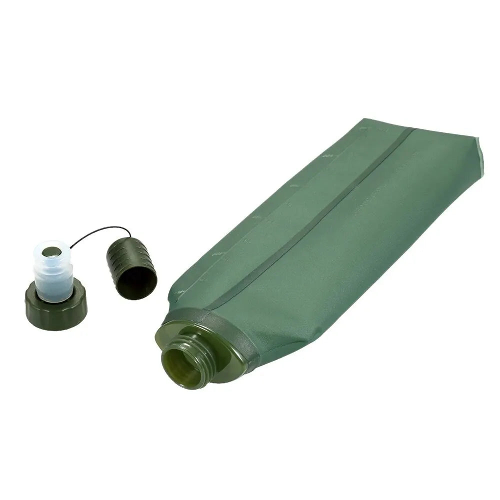 500ml Outdoor Sport Bottle Folding Soft Flask Water Bottle for Running Camping Hiking Bicycle Fitness Water Bag
