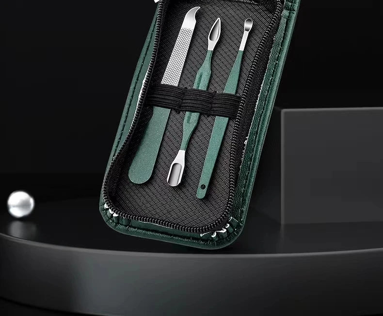 Nail Scissors Set High End Mens And Womens Special Nail Clippers Manicure Beauty Tools 6 Piece Portable