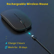 Rechargeable Wireless Gaming Mouse Portable