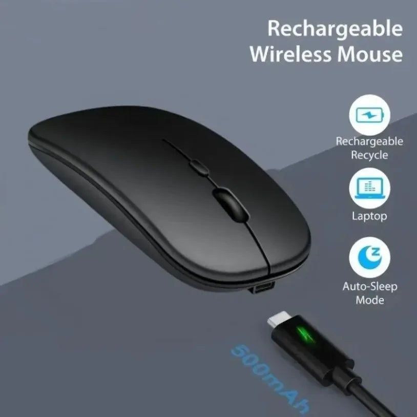 Rechargeable Wireless Gaming Mouse Portable
