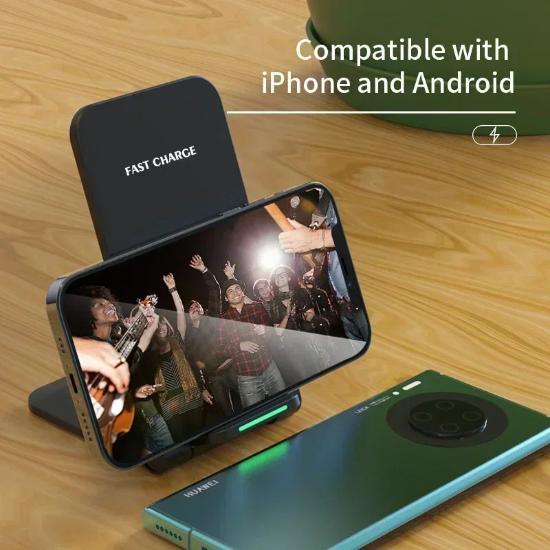 Wireless Fast Charging Station Magnetic stand
