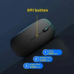 Rechargeable Wireless Gaming Mouse Portable