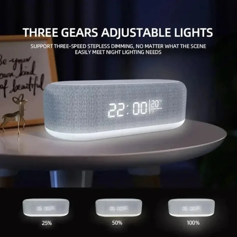 Alarm Clock Wireless Chargers Pad