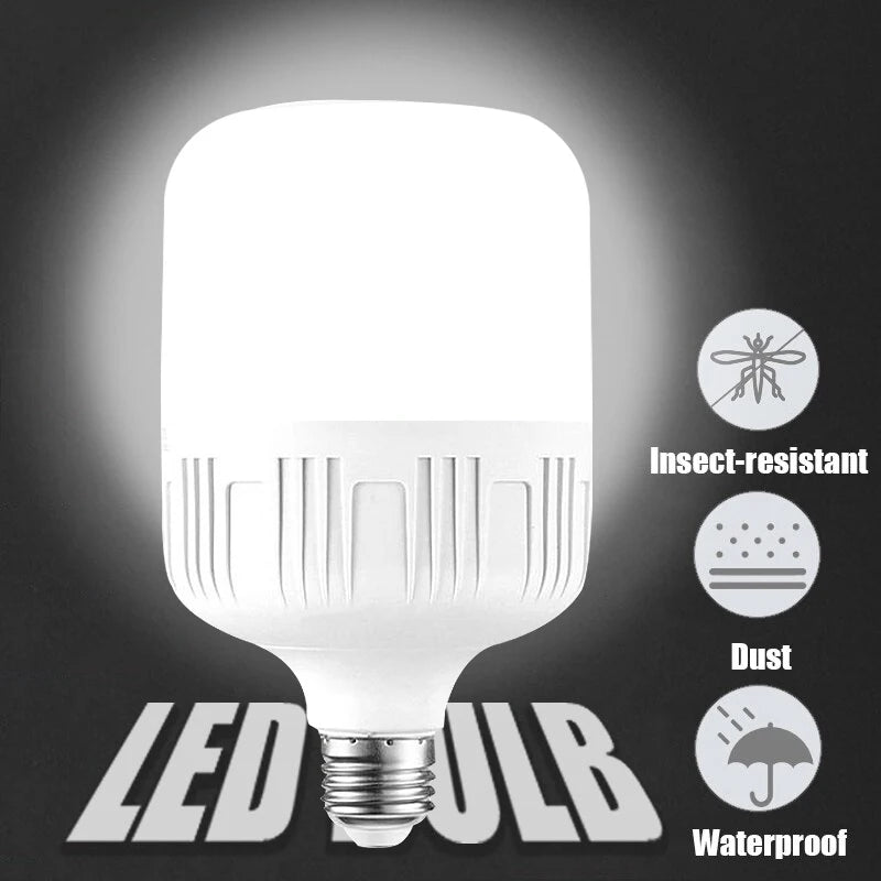 Sound Sensor LED Bulb Voice Light Control Lamp E27 AC220V Cold White 6500K