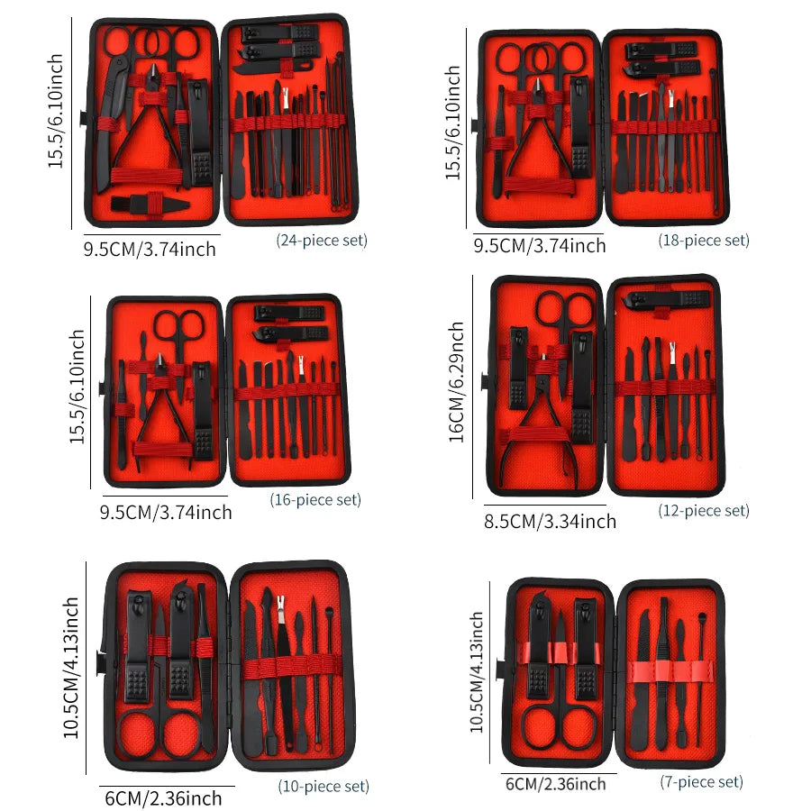 Nail Clipper Set Tools Nail Clipper Manicure Nail Trimmer Pedicure Knife Ear Peeling Knife Nail Manicure