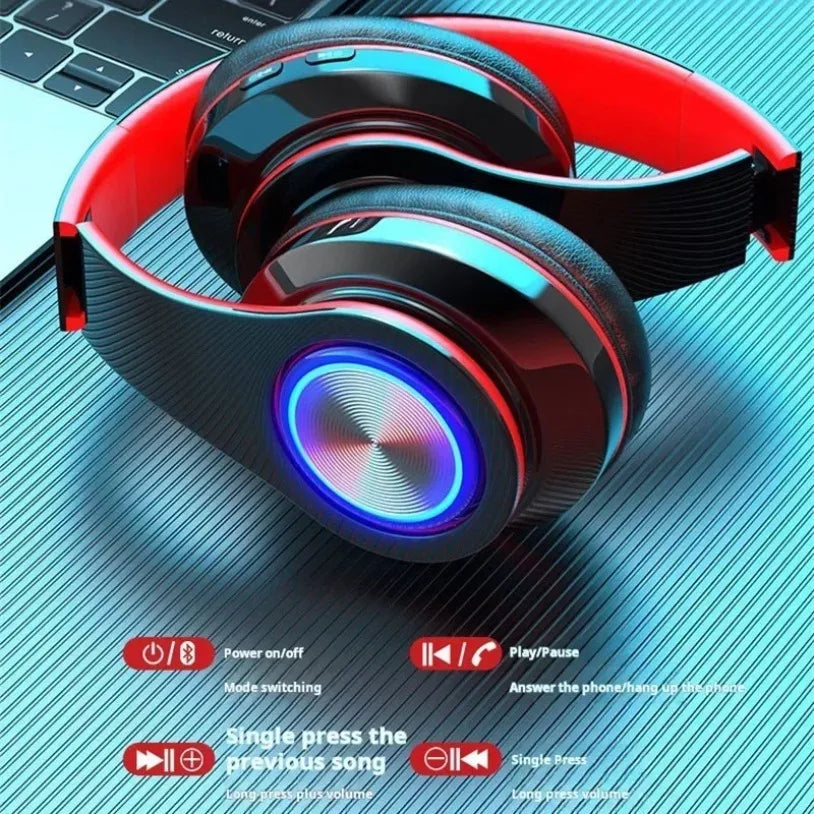 Stereo Wireless Headphones Blutooth with Micro Phone Headset