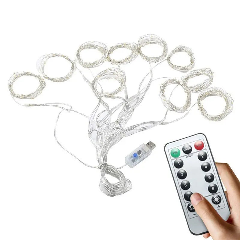 remote control LED Curtain Lights decor